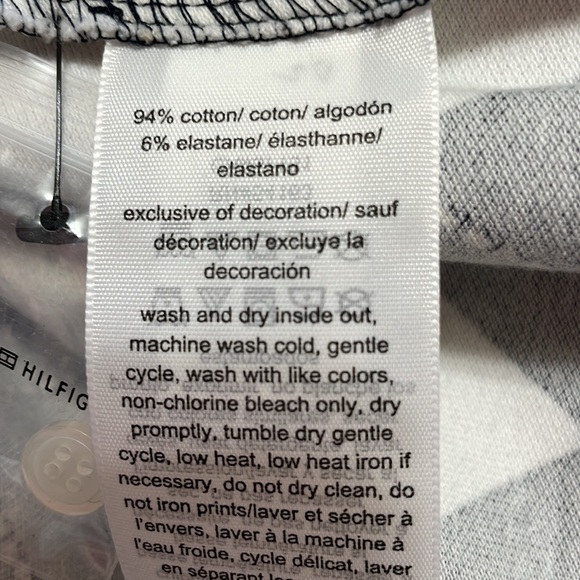 Tommy Hilfiger Women’s White And Black Polo Shirt. NWOT. Size XL. - Picture 7 of 7